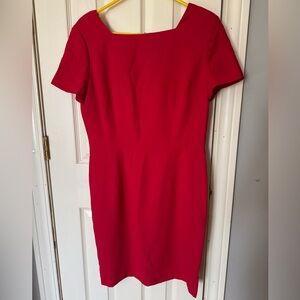 Jacqueline Ferrar Vibrant Red Mini Dress